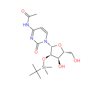 N-乙酰基-2'-O-[(叔丁基)二甲基硅烷基]胞苷,2'-O-TBDMS-N4-AC-CR