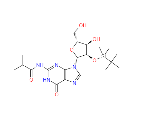 2'-O-(叔丁基二甲基硅烷基)-N-异丁酰基鸟苷,2'-O-TBDMS-N-ibu-rG