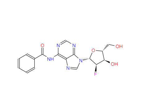 N6-苯甲酰-2'-氟脱氧腺苷,N6-Benzoyl-2'-Fluoro-2'-deoxyadenosine