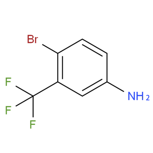 3-三氟甲基-4-溴苯胺,4-Bromo-3-(trifluoromethyl)aniline