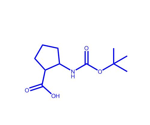 2-((叔丁氧基羰基)氨基)环戊烷甲酸,2-((tert-Butoxycarbonyl)amino)cyclopentanecarboxylicacid