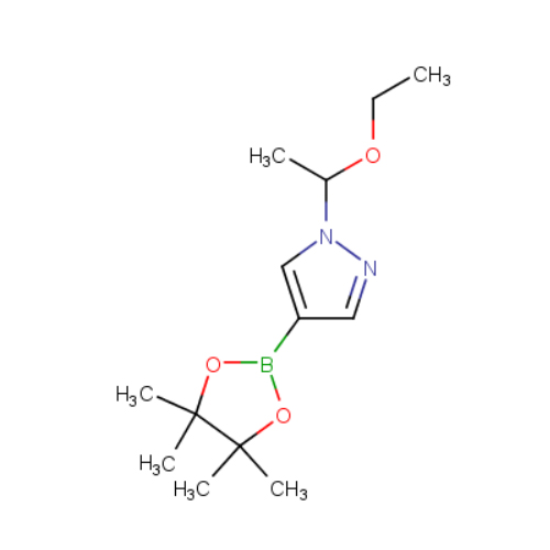 1-(1-乙氧基乙基)-4-吡唑硼酸频哪醇酯,1-(1-ethoxyethyl)-4-(4,4,5,5-tetramethyl-1,3,2-dioxaborolan-2-yl)-1H-pyrazole