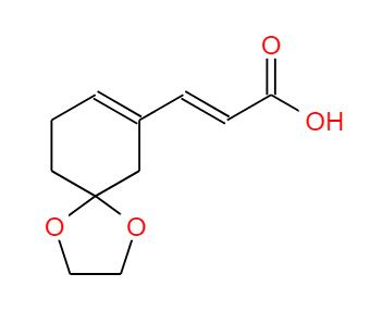 (E)-3-(1,4-二恶螺[4.5]-7-癸基-7-基)丙烯酸,(E)-3-(1,4-DIOXASPIRO[4.5]DEC-7-EN-7-YL)ACRYLIC ACID