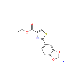 2-(苯并[D][1,3]二氧戊环-5-基)噻唑-4-甲酸乙酯