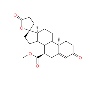 (7a,17a)-17-羟基-3-氧代-孕甾-4,9(11)-二烯-7,21-二羧酸 gamma-内酯甲酯