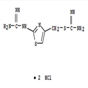 法莫替丁双盐,(S)-(2-Guanidino-4-thiazolyl)methylisothiourea dihydrochloride
