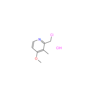 2-氯甲基-4-甲氧基-3-甲基吡啶盐酸盐,2-(Chloromethyl)-4-methoxy-3-methylpyridine hydrochloride