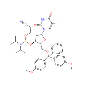 5'-O-DMT-脫氧胸苷-3'-氰乙氧基亞磷酰胺