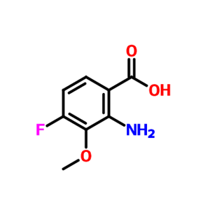 126480-32-8；2-氨基-3-甲氧基-4-氟苯甲酸