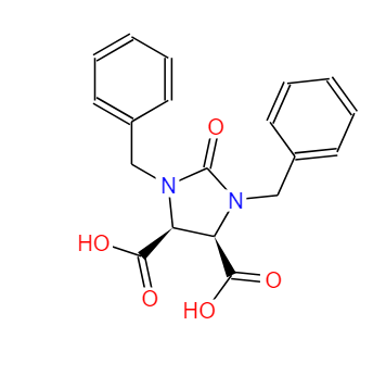 順1,3-二芐基咪唑-2-酮-4,5-二羧酸,1,3-Bisbenzyl-2-oxoimidazolidine-4,5-dicarboxylic acid