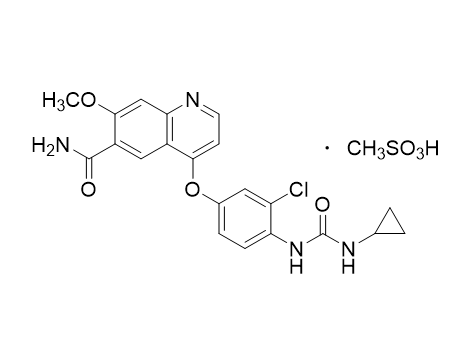 甲磺酸侖伐替尼,Lenvatinib Mesylate