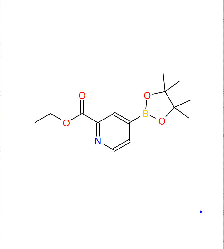 吡啶-4-硼酸频哪醇酯-2-羧酸乙酯,ETHYL PYRIDINE-4-BORONIC ACID PINACOL ESTER-2-CARBOXYLATE