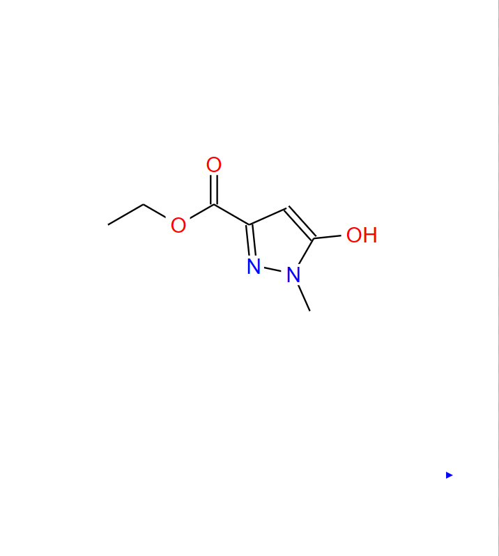 1-甲基-5-羟基-3-吡唑甲酸乙酯,Ethyl 5-hydroxy-1-methyl-1H-pyrazole-3-carboxylate