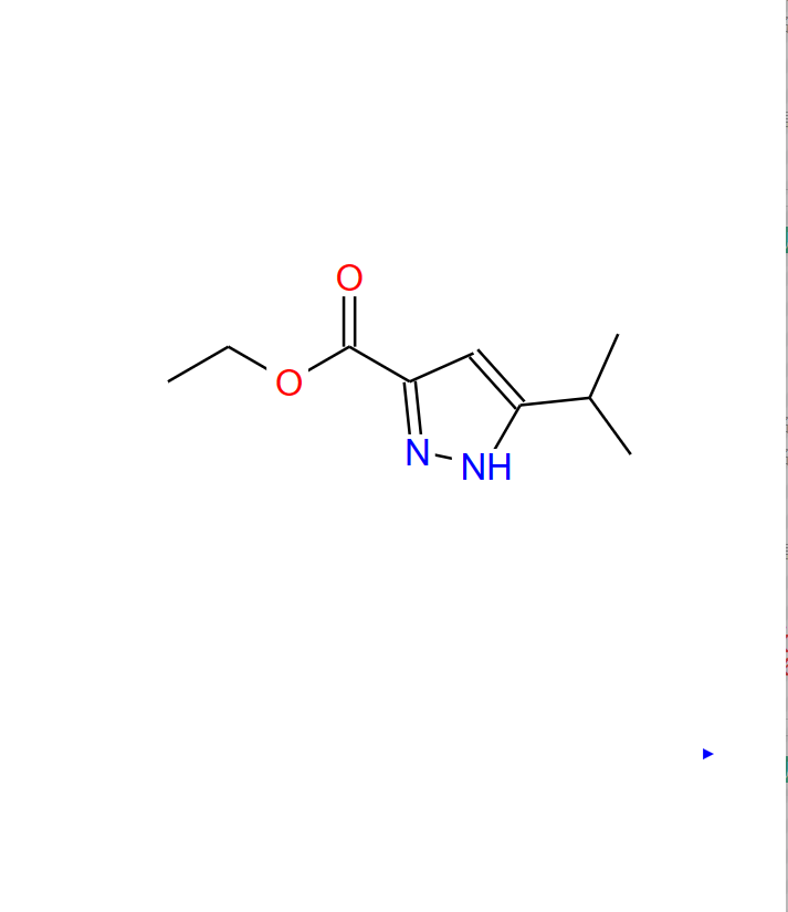 3-异丙基-1-H吡唑-5-甲酸乙酯,ETHYL 5-ISOPROPYLPYRAZOLE-3-CARBOXYLATE