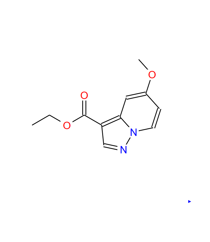 5-甲氧基吡唑并[1,5-A〕吡啶-3-甲酸乙酯,5-METHOXY-PYRAZOLO[1,5-A]PYRIDINE-3-CARBOXYLIC ACID ETHYL ESTER