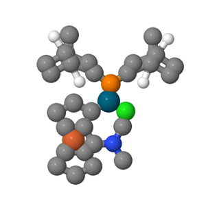 (二-2-降冰片基膦)(2-二甲基氨甲基二茂铁-1-基)氯化钯(II),CHLORO(DI-2-NORBORNYLPHOSPHINO)(2-DIMETHYLAMINOMETHYLFERROCEN-1-YL)PALLADIUM(II)
