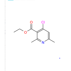 4-氯-2,6-二甲基-3-吡啶甲酸乙酯,ethyl 4-chloro-2,6-dimethyl-pyridine-3-carboxylate