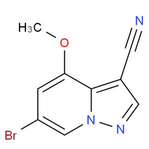 6-溴-4-甲氧基吡唑并[1,5-A]吡啶-3-甲腈