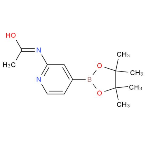 2-乙酰氨基吡啶-4-硼酸频那醇酯,N-(4-(4,4,5,5-TetraMethyl-1,3,2-dioxaborolan-2-yl)pyridin-2-yl)acetaMide