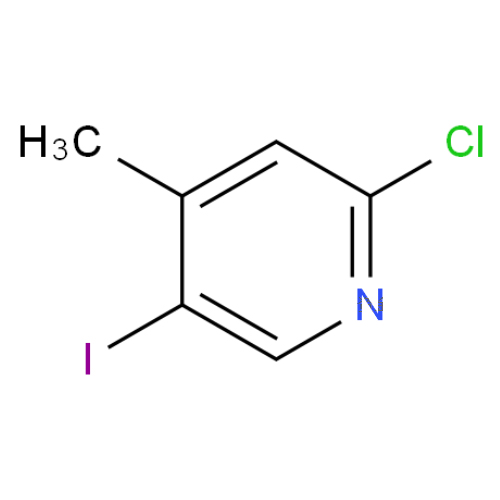 2-氯-4-甲基-5-碘吡啶,Pyridine, 2-chloro-5-iodo-4-methyl-