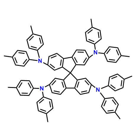 2,2'，7,7'-四（N，N'-二对甲基苯基氨基）-9,9'-螺二芴,2,2',7,7'-tetrakis(N,N'-di-p-methylphenylamino)-9,9'-spirobifluorene