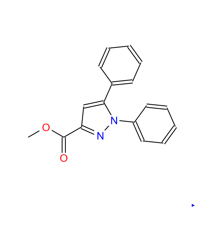 1,5-二苯基-1H-吡唑-3-甲酸甲酯,METHYL 1,5-DIPHENYL-1H-PYRAZOLE-3-CARBOXYLATE