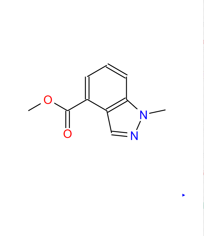 1-甲基吲唑-4-羧酸,Methyl 1-methylindazole-4-carboxylate
