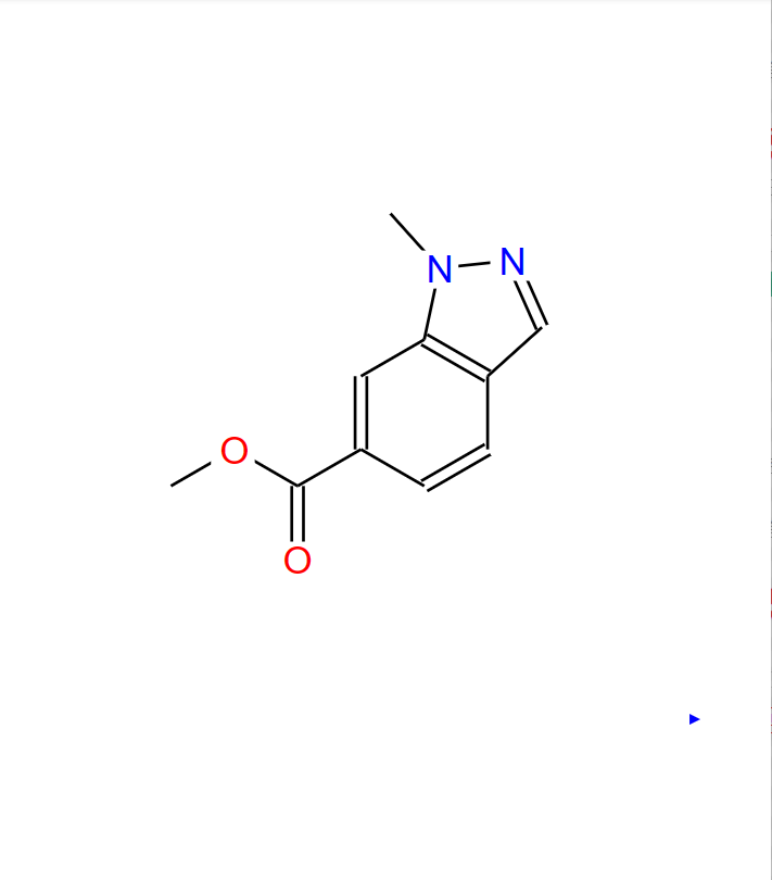 1-甲基-1H-吲唑-6-羧酸甲酯,Methyl 1-methylindazole-6-carboxylate