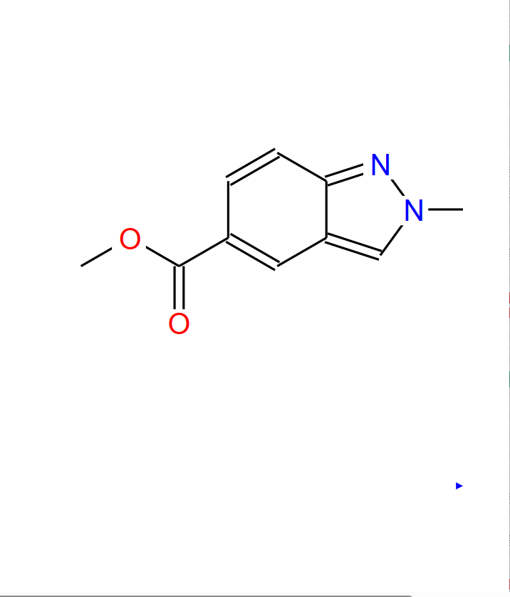 2-甲基-2H-吲唑-5-羧酸甲酯,Methyl 2-methyl-indazole-5-carboxylate