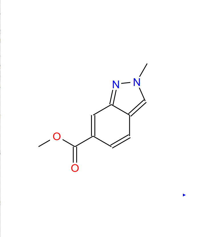 2-甲基吲唑-6-羧酸甲酯,Methyl 2-methylindazole-6-carboxylate