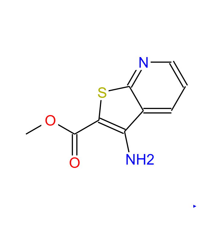 3-氨基吡啶噻吩-2-羧酸甲酯,METHYL 3-AMINOTHIENO[2,3-B]PYRIDINE-2-CARBOXYLATE