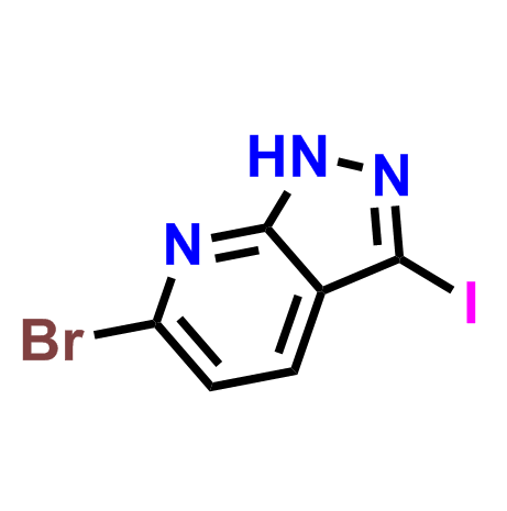 6-溴-3-碘-1H-吡唑并[3,4-b]吡啶,6-Bromo-3-iodo-1H-pyrazolo[3,4-b]pyridine