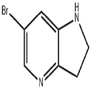 6-溴1H,2H,3H-吡咯并[3,2-b]吡啶,6-bromo-1H,2H,3H-pyrrolo[3,2-b]pyridine