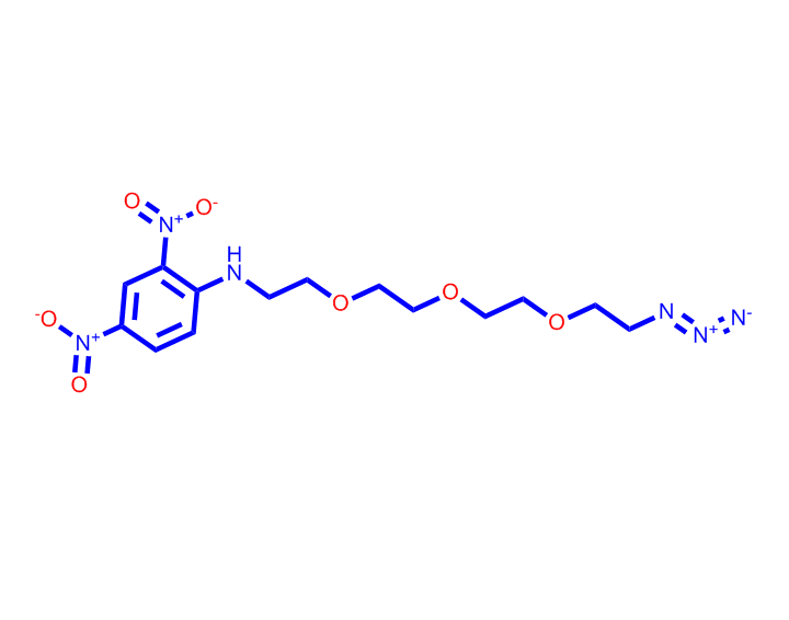 2,4-二硝基苯胺-三聚乙二醇-叠氮,DNP-PEG3-azide