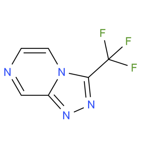 3-三氟甲基-1,2,4-三唑并[4,3-a]吡嗪,3-(Trifluoromethyl)-1,2,4-triazolo[4,3-a]pyrazine