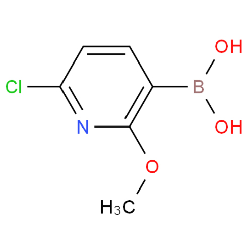 (6-氯-2-甲氧基-3-吡啶基)硼酸,6-Chloro-2-methoxypyridine-3-boronic acid