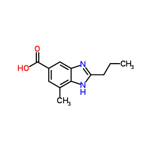 2-正丙基-4-甲基-6-羧基苯并咪唑,6-Carboxy-4-methyl-2-propylbenzimidazole