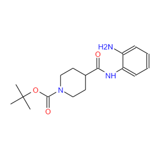4-(2-氨基苯基氨基甲酰基)哌啶-1-羧酸叔丁酯,4-(2-AMINO-PHENYLCARBAMOYL)-PIPERIDINE-1-CARBOXYLIC ACID TERT-BUTYL ESTER