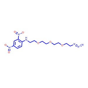 2,4-二硝基苯胺-三聚乙二醇-叠氮,DNP-PEG3-azide