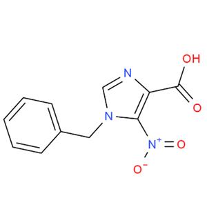 5-硝基-1-(苯基甲基)-1H-咪唑-4-羧酸,5-NITRO-1-(PHENYLMETHYL)-1H-IMIDAZOLE-4-CARBOXYLIC ACID
