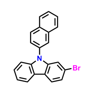 2-溴-9-(2-萘基)-9H-咔唑,2-Bromo-9-(2-naphthyl)-9H-carbazole