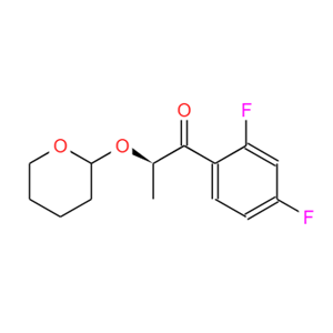 2R)-1-（2,4-二氟苯基）-2-[（四氢-2H-吡喃-2-基）氧基]-1-丙酮