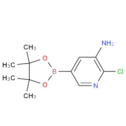 3-氨基-2-氯吡啶-5-硼酸频那醇酯,3-AMINO-2-CHLOROPYRIDINE-5-BORONIC ACID, PINACOL ESTER