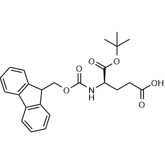 N-(9-芴甲氧羰基)-d-谷氨酸 1-叔丁酯,Fmoc-D-Glu-OtBu