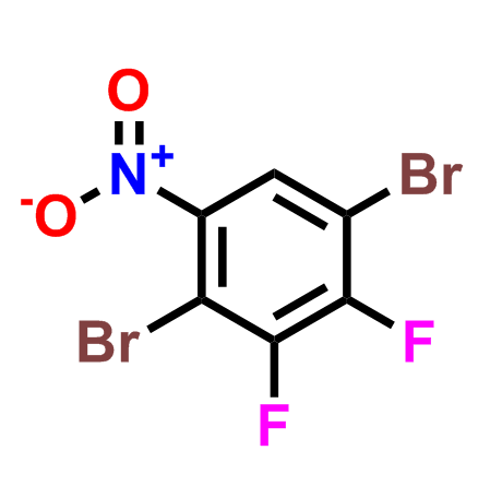 1,4-二溴-2,3-二氟-5-硝基苯,1,4-dibromo-2,3-difluoro-5-nitrobenzene