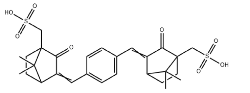 对苯二亚甲基二樟脑磺酸,Terephthalylidece dicamphor sulfonic acid solution(33% in water)