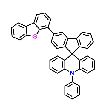 3'-(二苯并[B,D]噻吩-4-基)-1-苯基-1H-螺[AC啶-9,9'-芴,3'-(Dibenzo[b,d]thiophen-4-yl)-10-phenyl-10H-spiro[acridine-9,9'-fluorene]