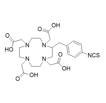 2-[(4-异硫氰基苯基)甲基]-1,4,7,10-四氮杂环十二烷-1,4,7,10-四乙酸,p-SCN-Bn-DOTA