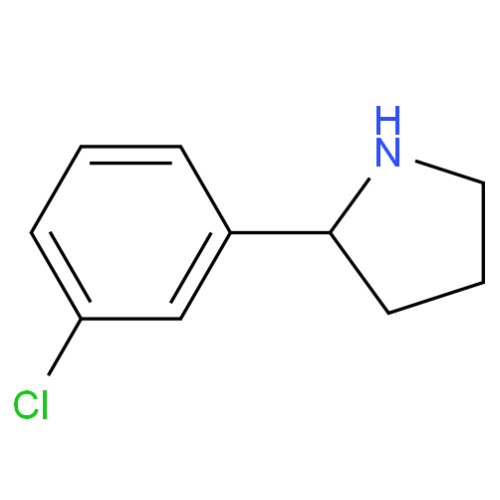 2-(3-氯苯基)-吡咯烷,3-(2-CHLORO-PHENYL)-PYRROLIDINE
