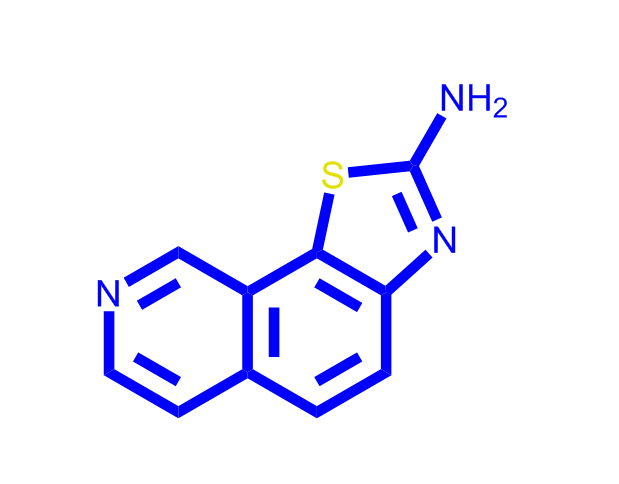 噻唑并[4,5-H]異喹啉-2-胺,Thiazolo[4,5-h]isoquinolin-2-amine (9CI)